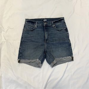Old navy high waist jean shorts size 8